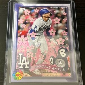 Topps Mookie Betts Baseball Card